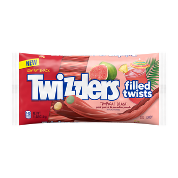 Twizzlers Filled Twists Tropical Blast Flavored 7oz - Papaya Express